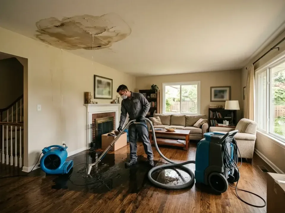 attic-pipe-burst-ceiling-drip-008 — frequently asked questions, Water Damage Restoration & Carpet Care in Kalona, IA